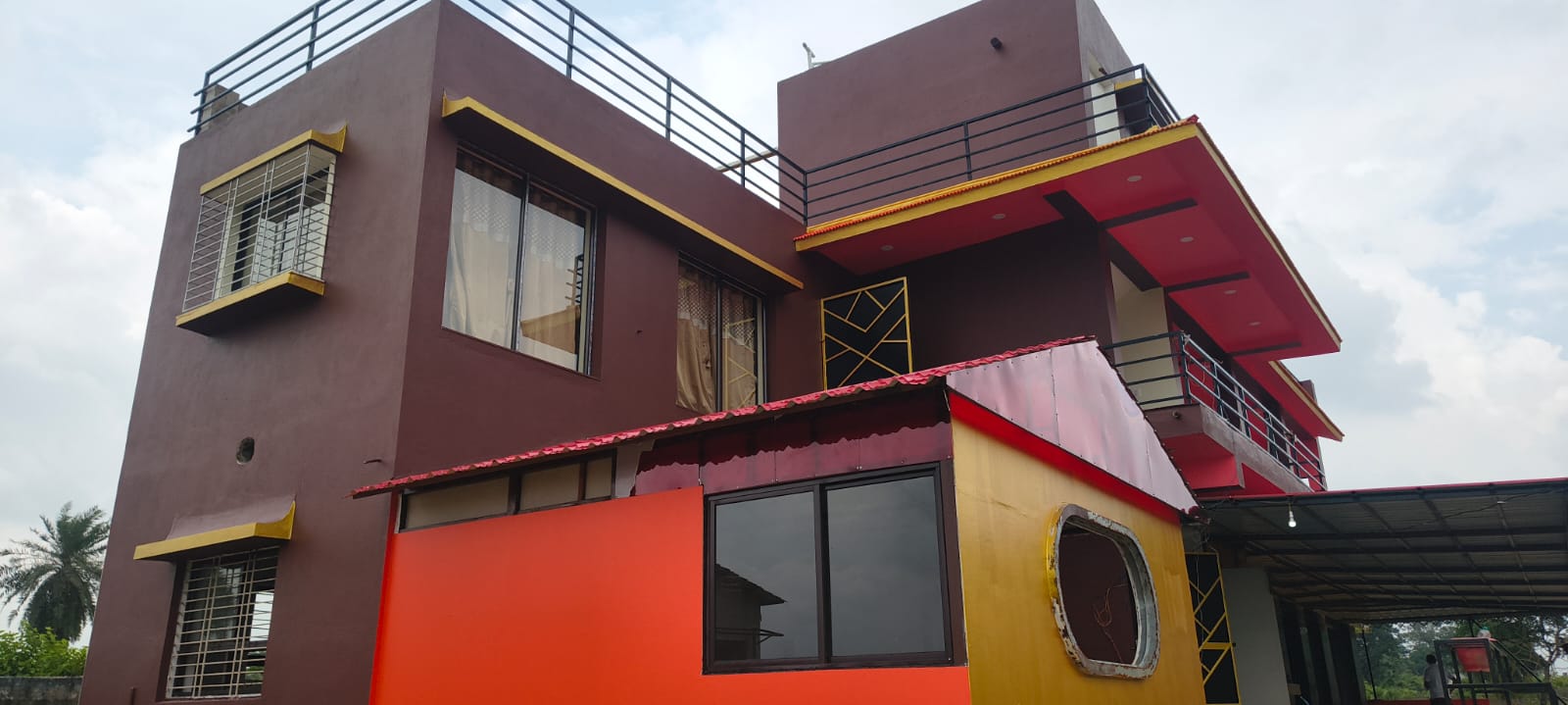 Resort building exterior